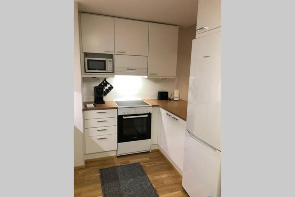 Apartmán Keskustan Kaksio 45 M2 Autopaikalla, Rautatienkatu 19, 9 Krs Oulu Exteriér fotografie
