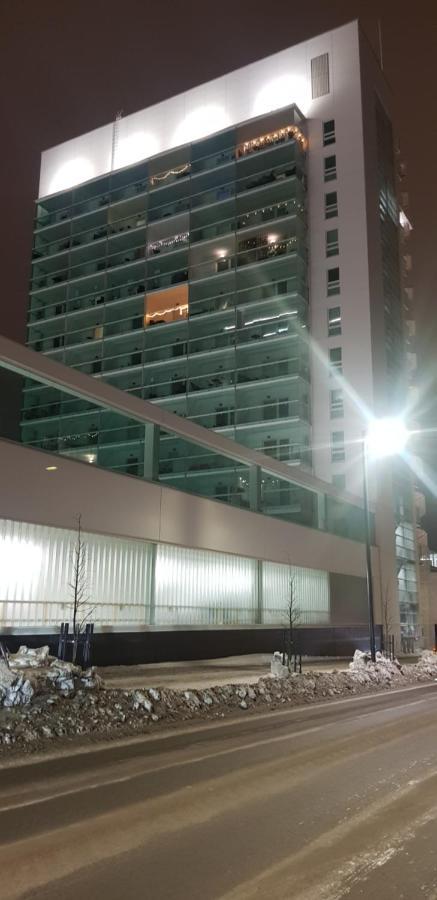 Apartmán Keskustan Kaksio 45 M2 Autopaikalla, Rautatienkatu 19, 9 Krs Oulu Exteriér fotografie